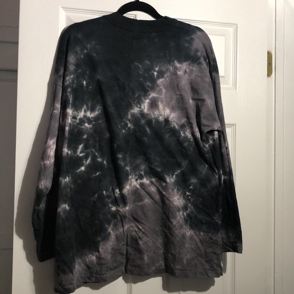 Free People oversized long sleeve tie dye - Picture 3 of 3